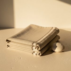 Stonewashed Linen Tea Towels